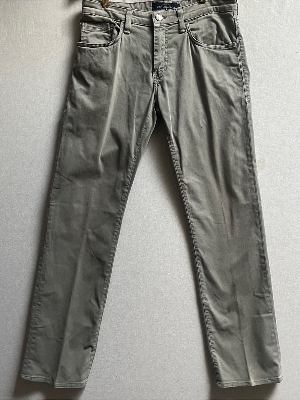 Mavi Zach Straight Leg Pants Size 32 Cotton Twill